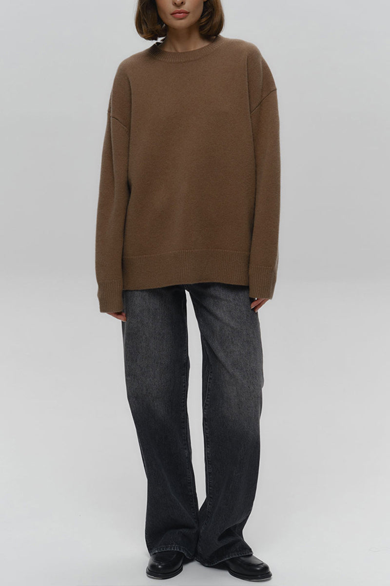 Classic Crewneck Pullover Sweater