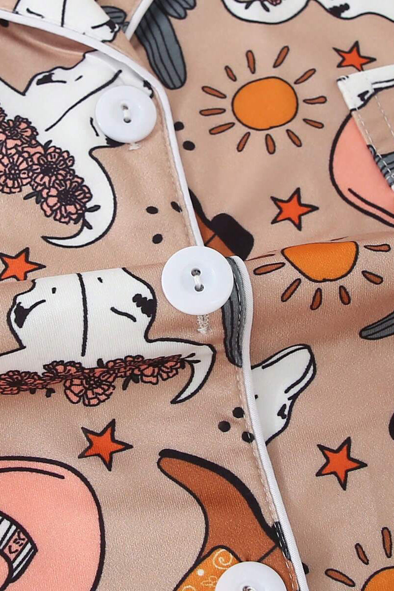 Western Themed Loungewear Set