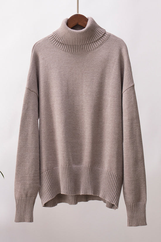 Cozy Turtleneck Relaxed Sweater