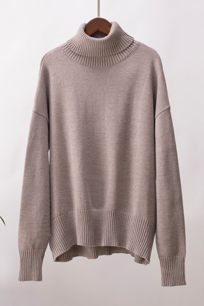 Cozy Turtleneck Relaxed Sweater