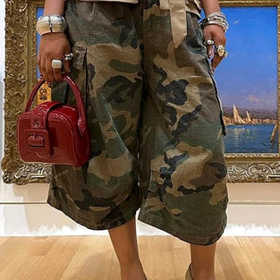 Casual Cargo Loose-Fit Pants