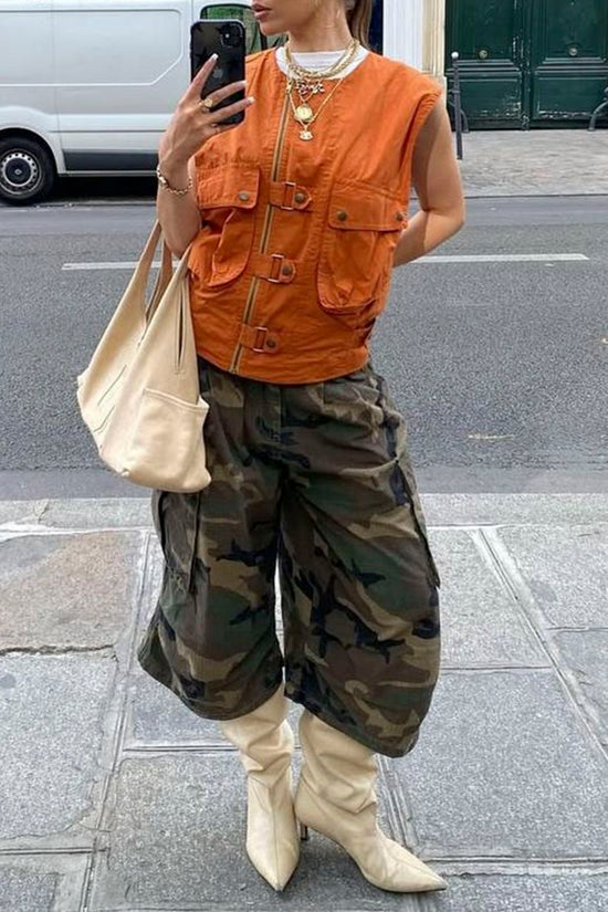 Casual Cargo Loose-Fit Pants