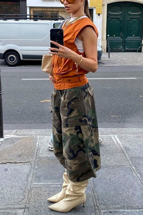 Casual Cargo Loose-Fit Pants