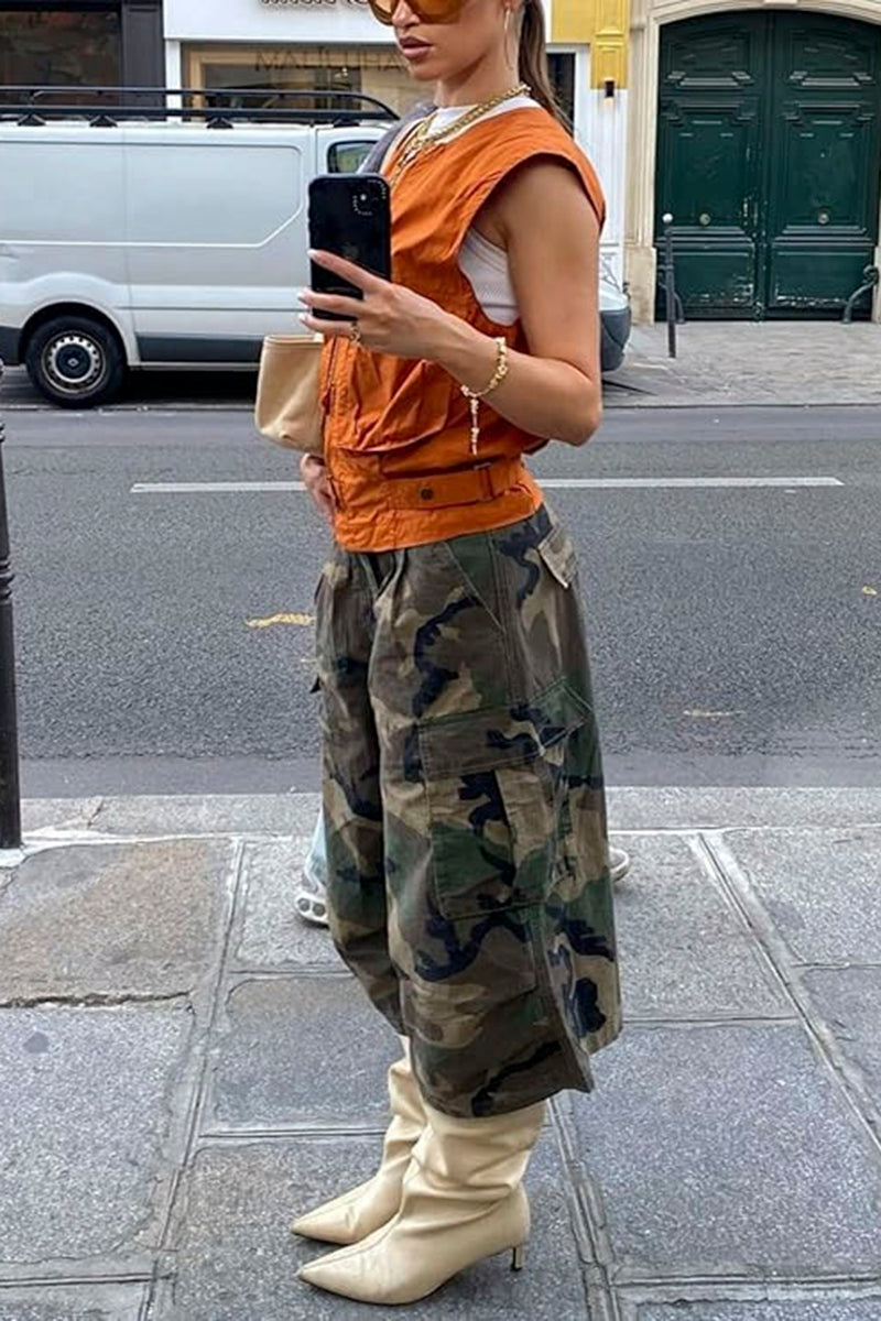 Casual Cargo Loose-Fit Pants