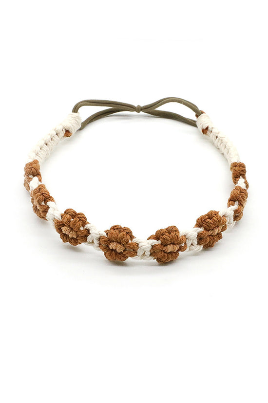 Floral Woven Headband