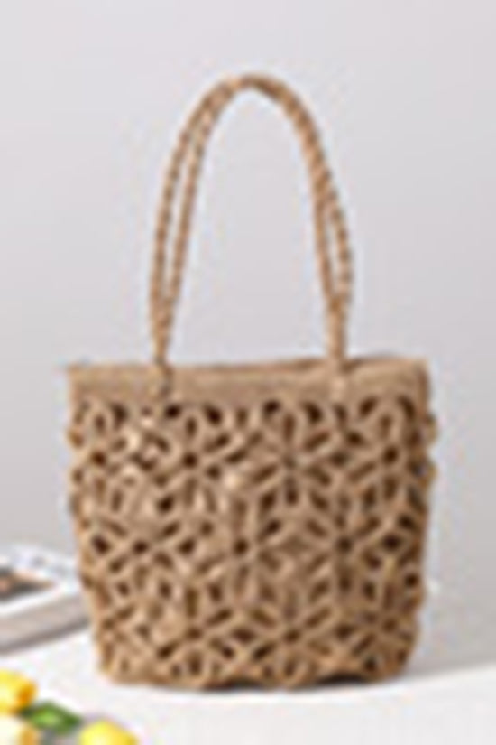 Chic Openwork Tote Bag