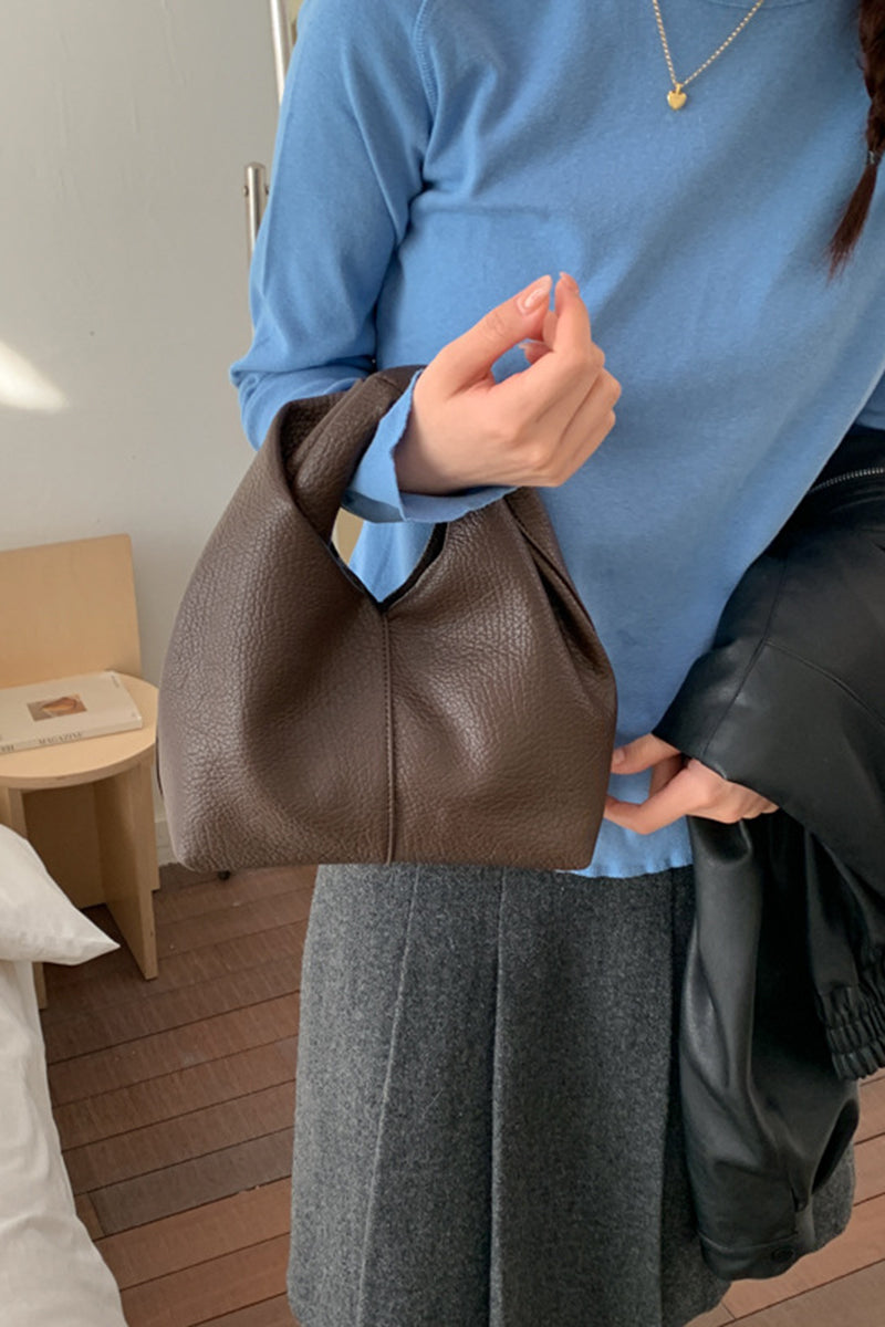 Stylish Knot Handle Tote Bag