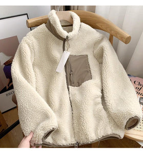 Cozy Fleece Zip-Up Coat