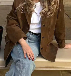 Classic Tailored Blazer Jacket