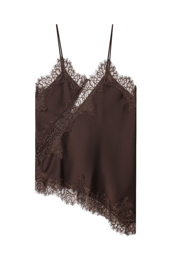 Elegant Lace Asymmetrical Camisole