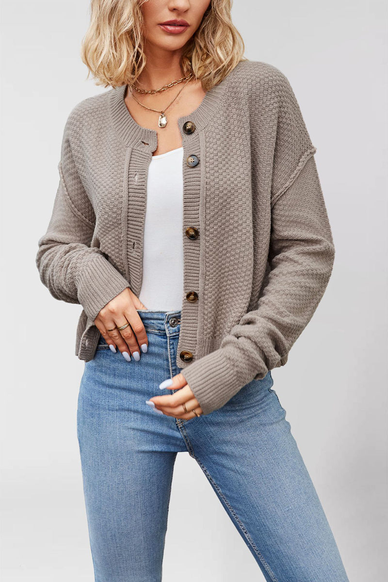 Classic Button-Up Cardigan