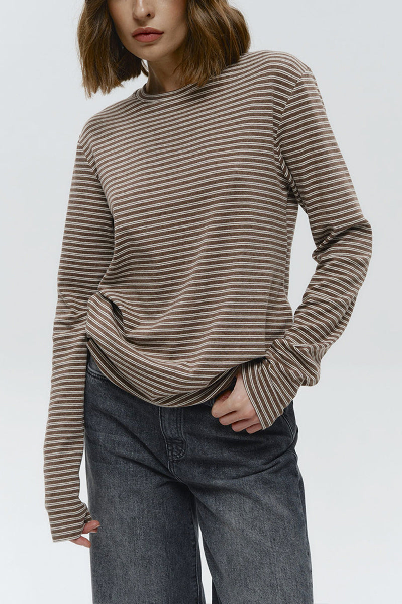 Striped Long Sleeve T-Shirt