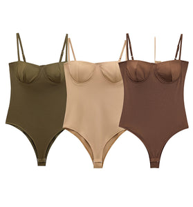 Sleek Strappy Bodysuit