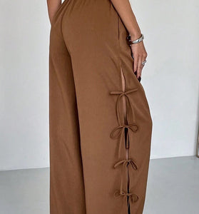 Stylish High-Waisted Casual Pants