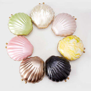 Vintage Shell Clutch