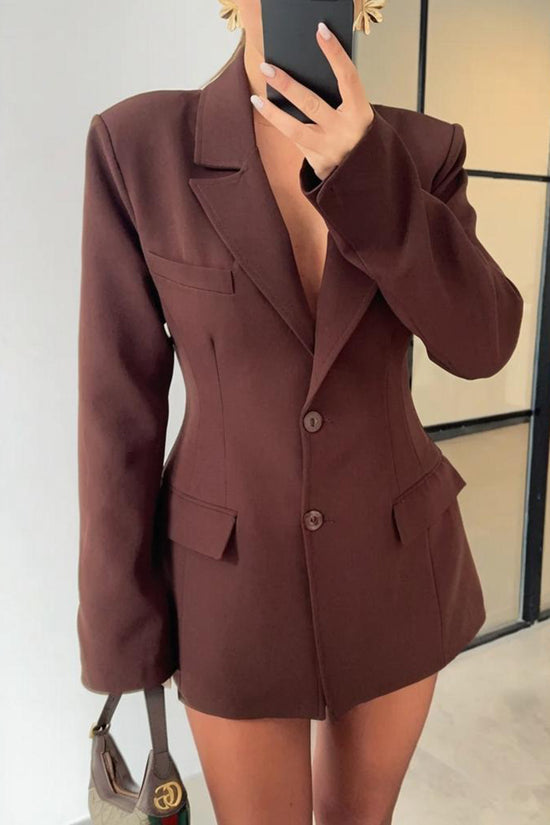 Chic Single-Breasted Jacket
