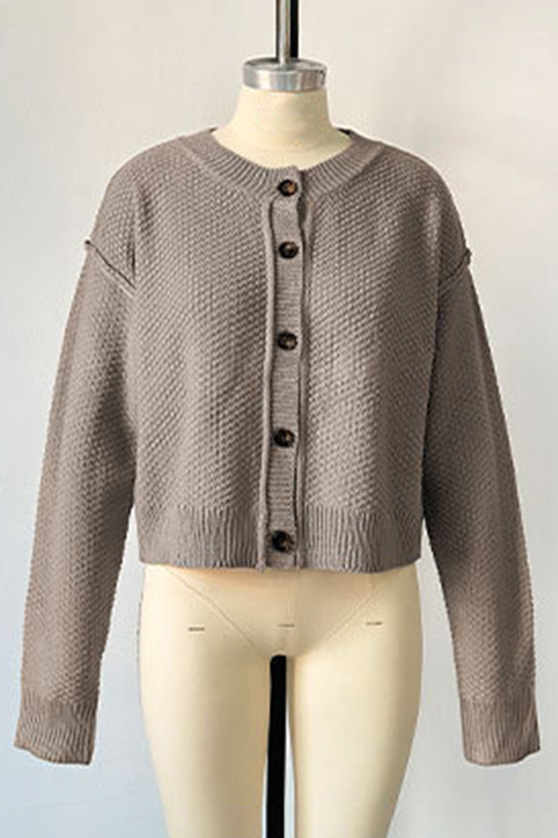 Classic Button-Up Cardigan