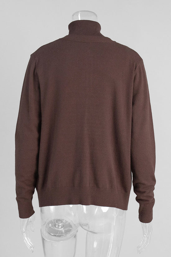 Classic Ribbed Button-Up Cardigan