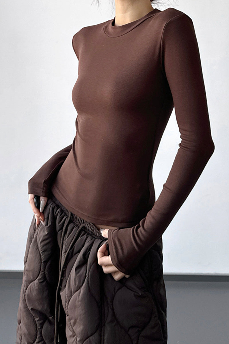 Slim Fit Long Sleeve T-Shirt