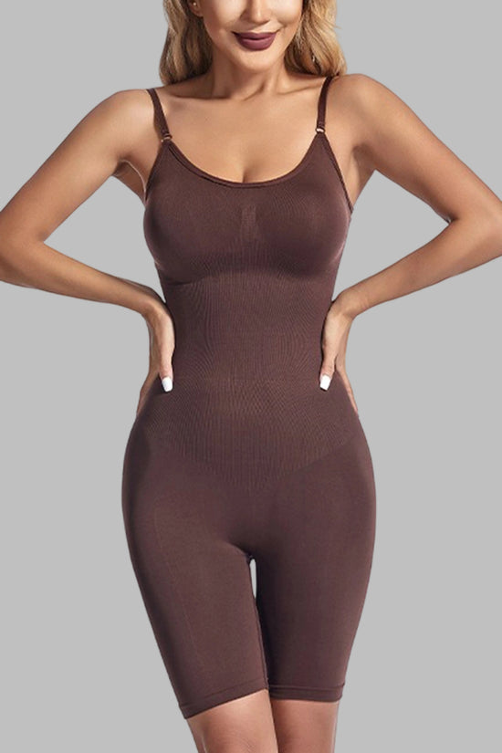 Sleek Sleeveless Bodycon Romper