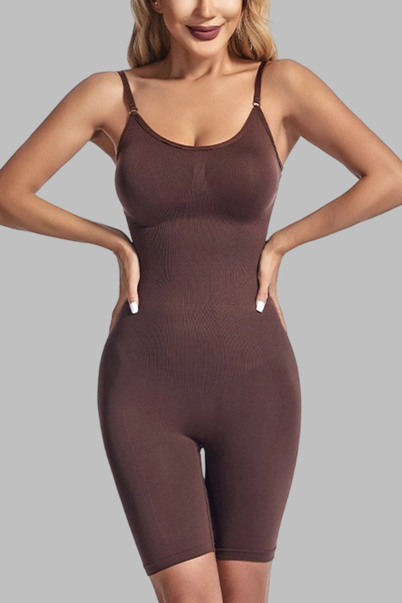 Sleek Sleeveless Bodycon Romper