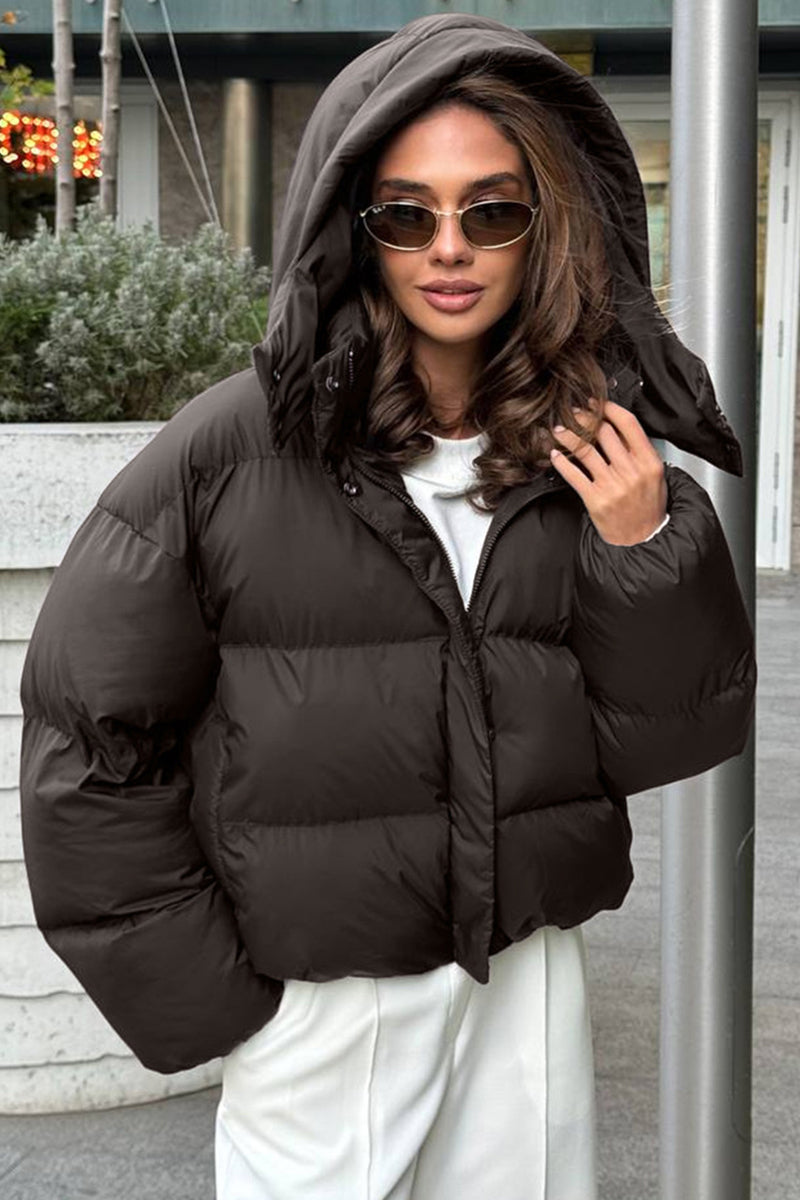 Padded Hooded Puff Coat