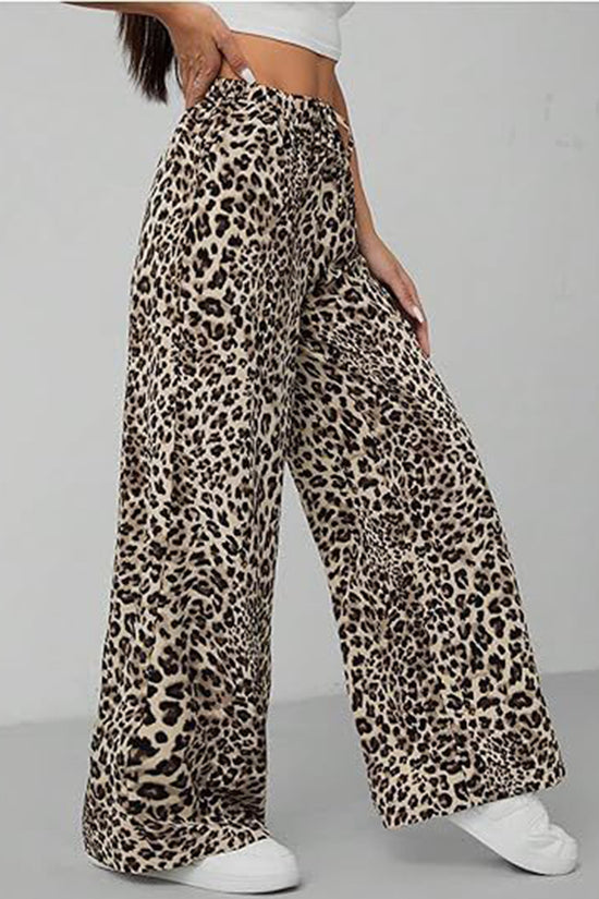 Leopard Casual Pants