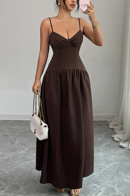 Sleeveless Maxi Bodycon Dress
