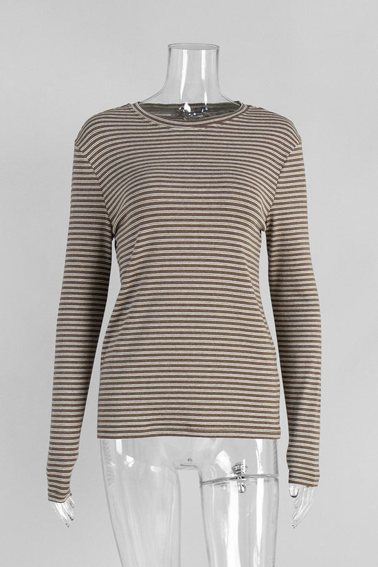 Striped Long Sleeve T-Shirt