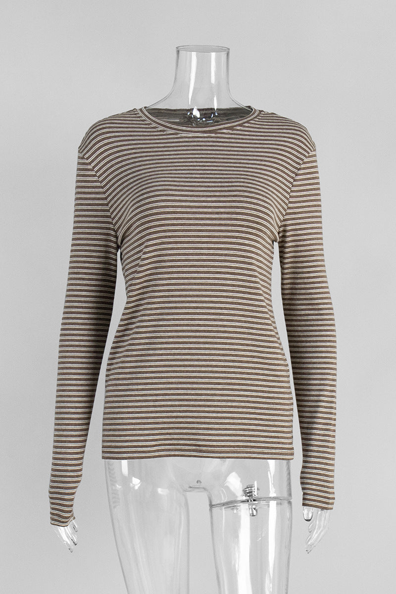Striped Long Sleeve T-Shirt