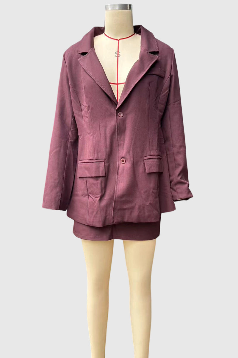 Chic Single-Breasted Jacket