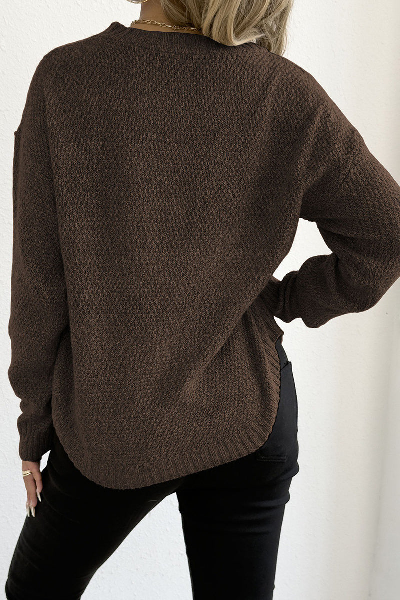 Cozy Knit Long Sleeve Sweater