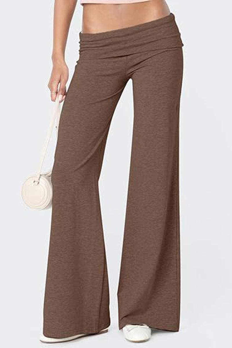 Flared High-Waist Workout Leggings