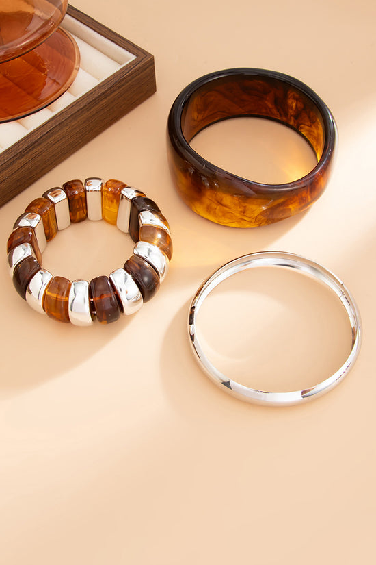 Sleek Polished Bangle Bracelet