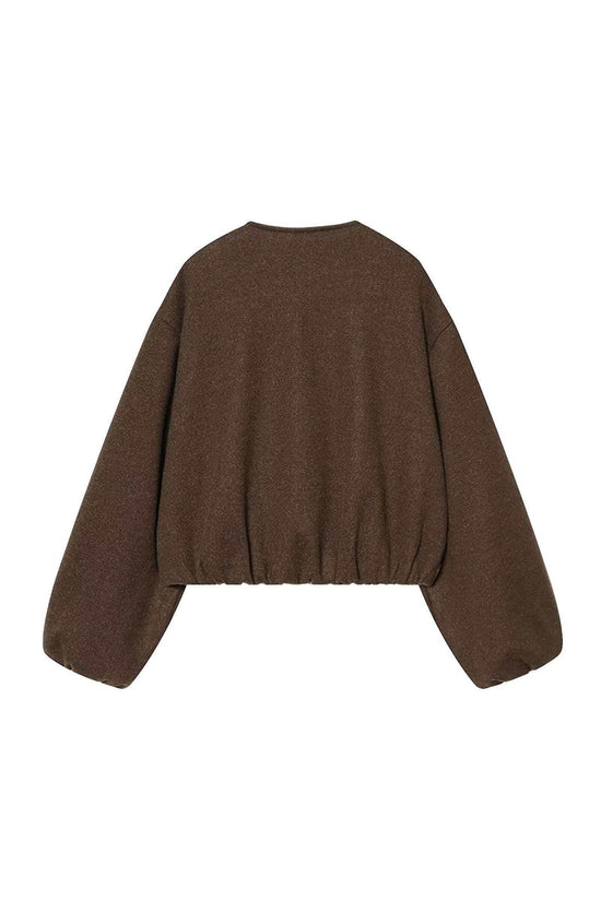 Chic Zip-Up Bomber Jacket