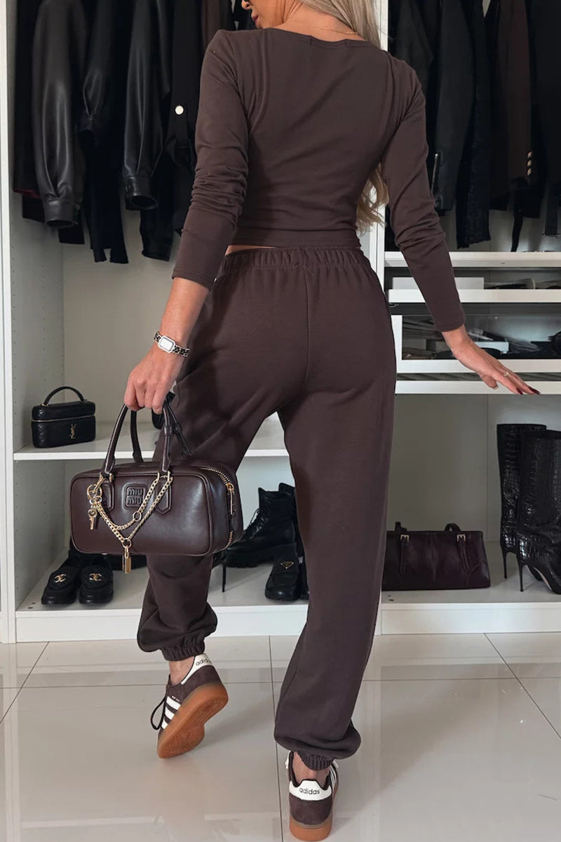 Chic Two-Piece Activewear Set