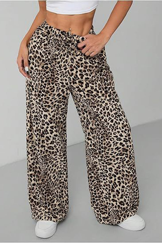 Leopard Casual Pants
