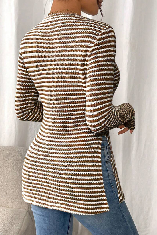 Striped Long Sleeve T-Shirt
