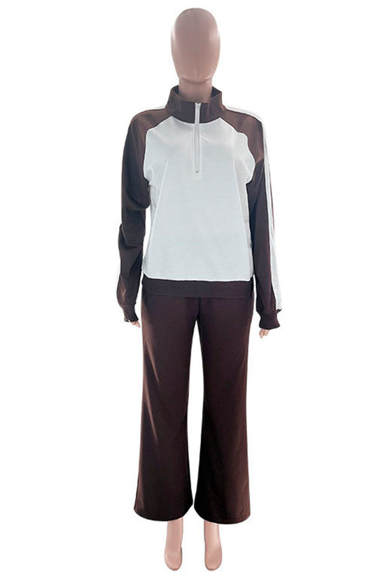 Sporty Two-Piece Workout Set