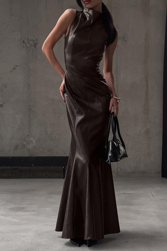 Elegant Sleeveless Maxi Dress