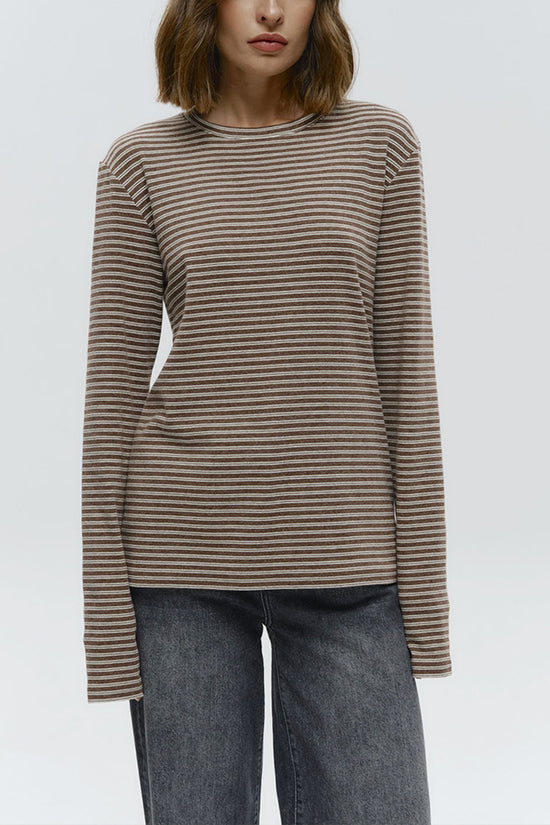 Striped Long Sleeve T-Shirt