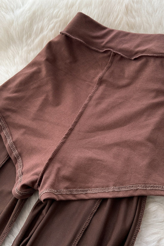 Flowing Flare Casual Pants