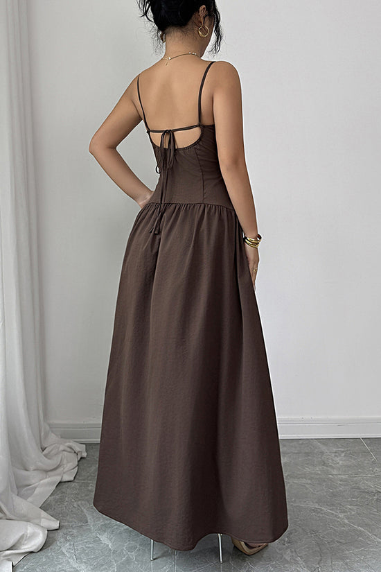 Sleeveless Maxi Bodycon Dress