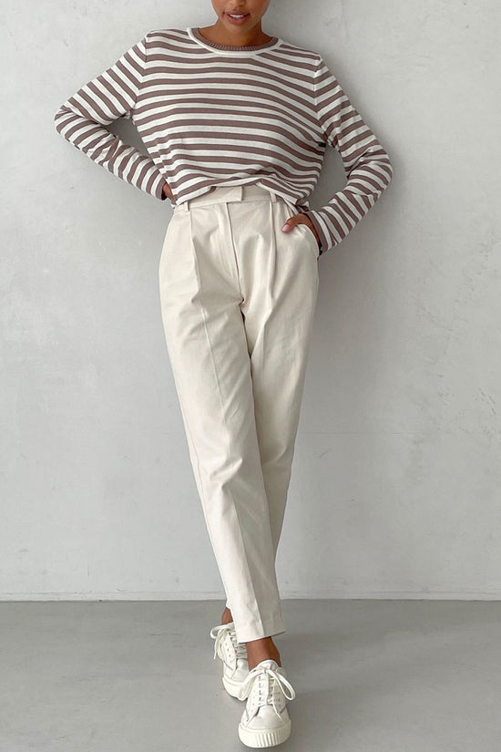 Striped Long Sleeve Sweater