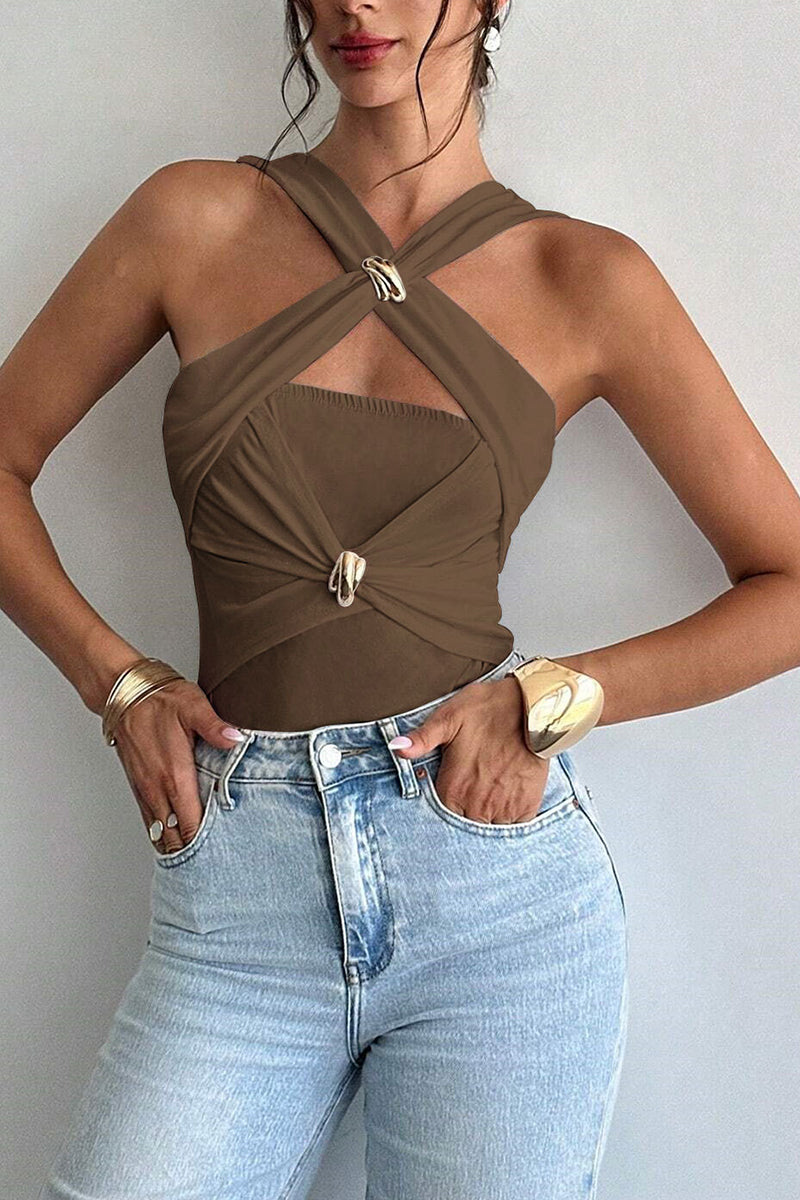 Criss-Cross Bodysuit