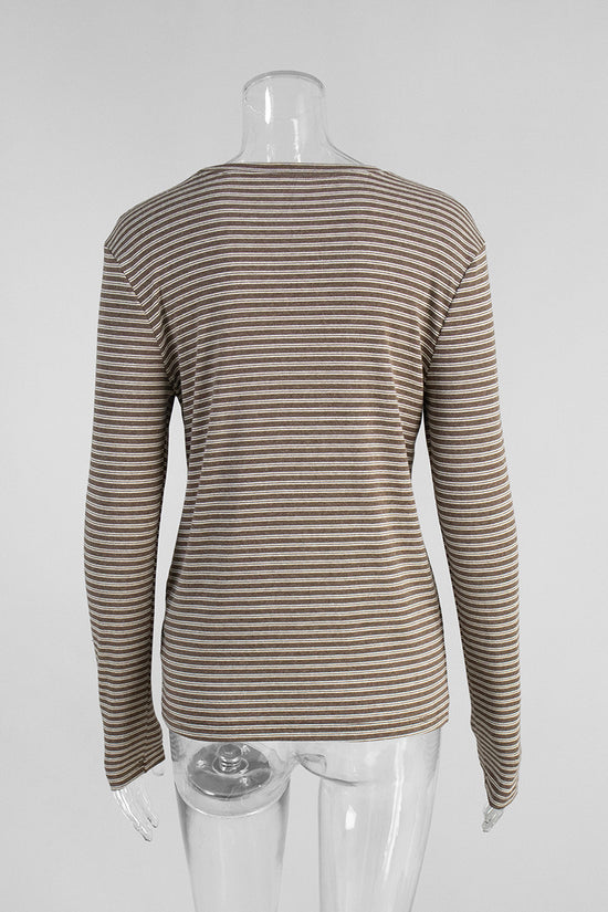 Striped Long Sleeve T-Shirt