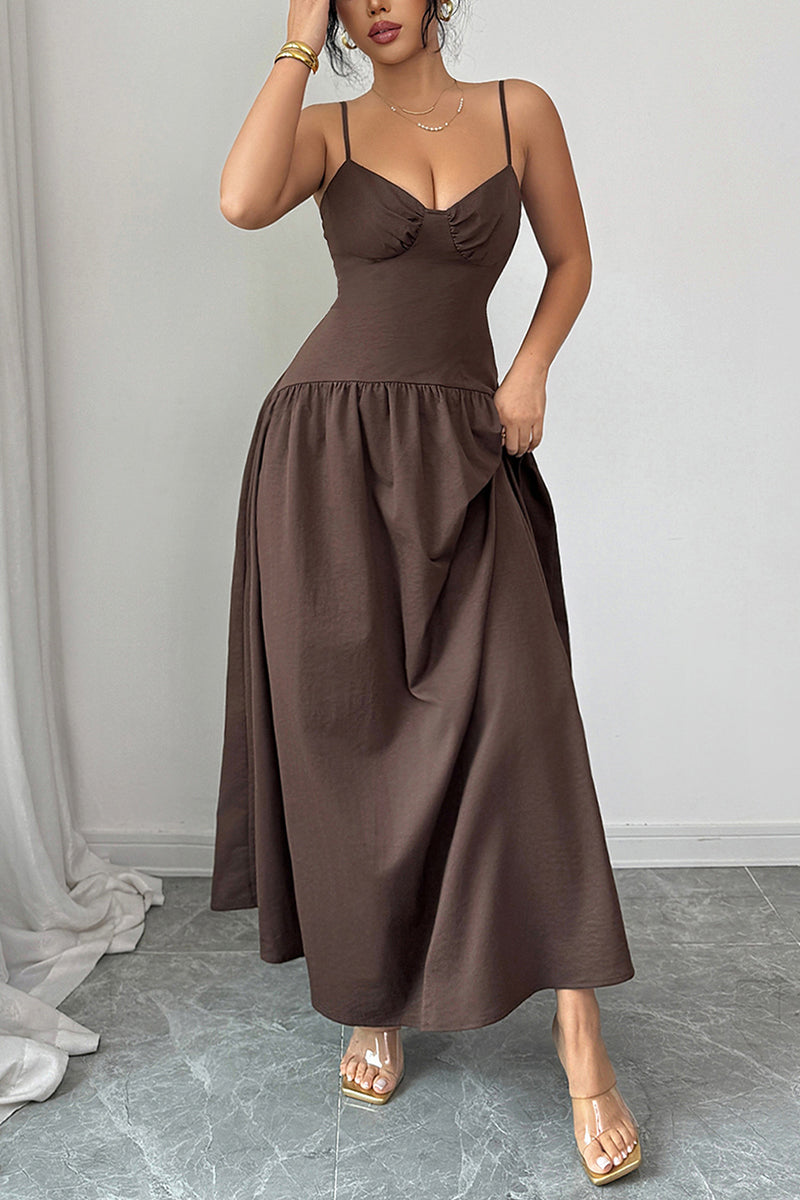 Sleeveless Maxi Bodycon Dress