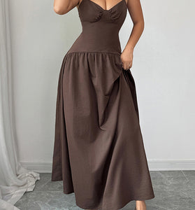 Sleeveless Maxi Bodycon Dress