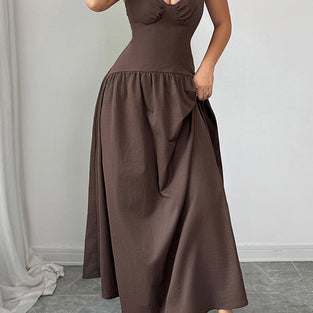 Sleeveless Maxi Bodycon Dress
