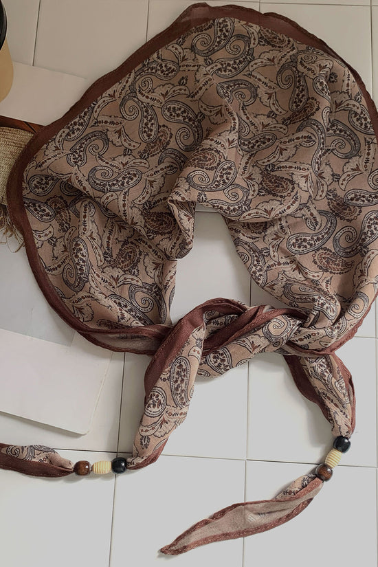 Paisley Wrap Belt